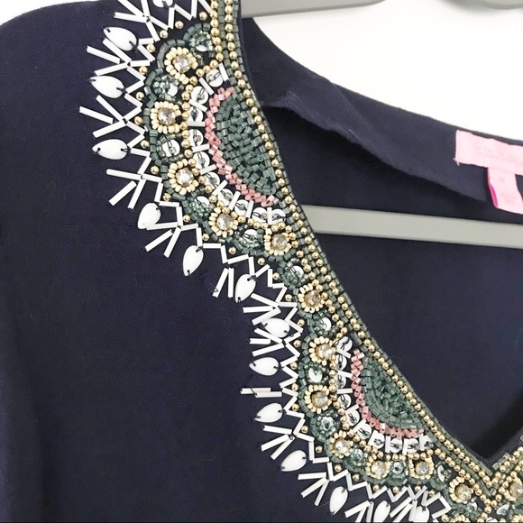 Lily Pulitzer Braydon Tunic Size Medium - Picture 8 of 9